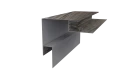 Планка угла наружного сложная Блок-хаус 110x110x2000 мм, Дуб Винтаж 3D