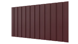 Профнастил С10 1155/1100x0,45 мм, 3005 винно-красный матовый