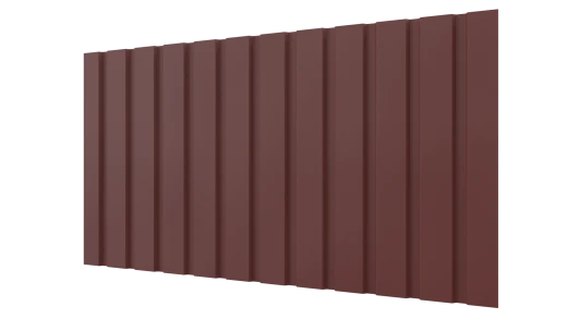 Профнастил С10 1155/1100x0,45 мм, 3009 оксид красный матовый