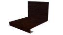 Планка примыкания нижняя к трубе фальц 140x200 мм, Antique wood