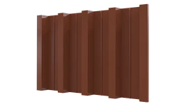 Профнастил Н60 902/845x0,7 мм, 8004 медно-коричневый глянцевый