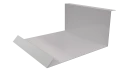 Планка примыкания нижняя 100x200x2000 мм, 7047 телегрей 4 глянцевый