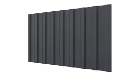 Профнастил С20R 1150/1100x0,45 мм, 7024 графитовый серый матовый