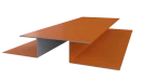 Планка стыковочная сложная 75x2000 мм, 2011 насыщенный оранжевый глянцевый