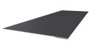 Планка завершающая 65x2000 мм, 7024 графитовый серый матовый