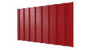 Профнастил С20B 1150/1100x0,45 мм, 3020 транспортный красный глянцевый