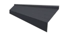 Ламель Юкка 110x0,45 мм, 7024 графитовый серый глянцевый