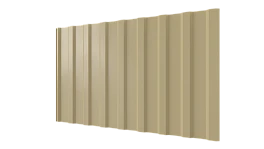 Профнастил С20R 1150/1100x0,45 мм, 1014 слоновая кость глянцевый