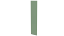 Крепежная планка 10x40x10 мм, 6019 бело-зеленый глянцевый