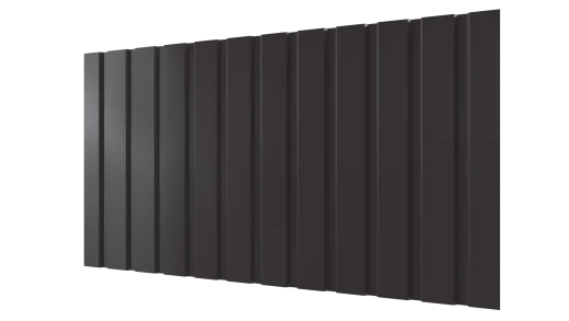 Профнастил С10 1155/1100x0,5 мм, 8019 серо-коричневый глянцевый