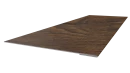 Планка завершающая 65x2000 мм, Дуб Локарно 3D