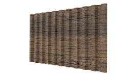 Профнастил С21 1051/1000х0,45 мм, Дуб Сантана 3D