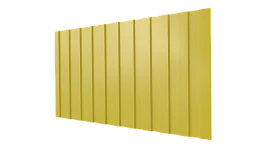 Профнастил С8 1200/1150x0,3 мм, 1018 цинково-желтый глянцевый