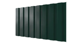 Профнастил С20A 1150/1100x0,4 мм эконом, 6005 зеленый мох глянцевый