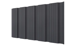 Профнастил К20 1195/1130x0,45 мм, 7024 графитовый серый матовый