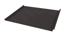 Фальцевая кровля 562/550x0,65 мм, 8019 серо-коричневый глянцевый